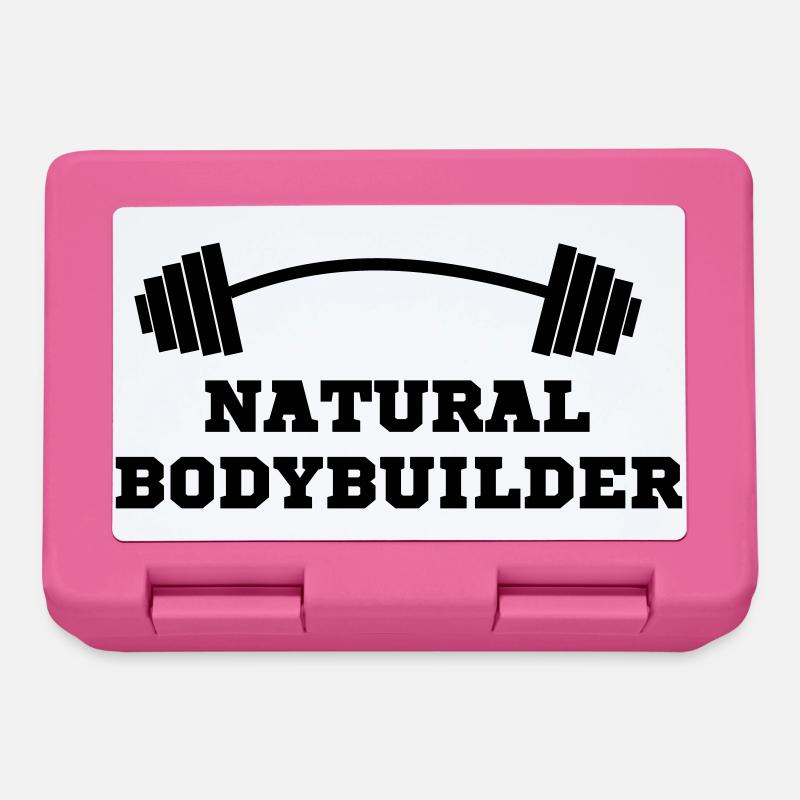 Fitnessstudio - Brotdose - Pink