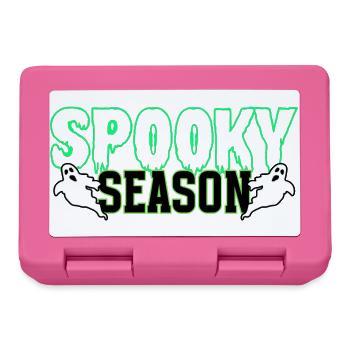 Spooky Season Geister Illustration - Brotdose - Pink - Vorne