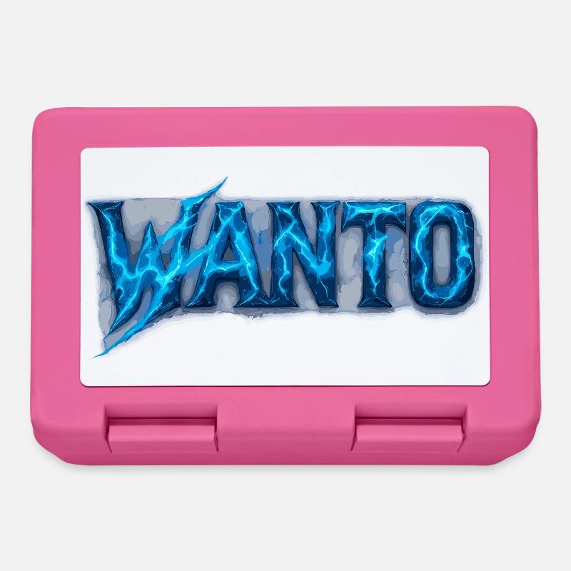 Wanto Blitz Design – Energiegeladener Look - Brotdose - Pink