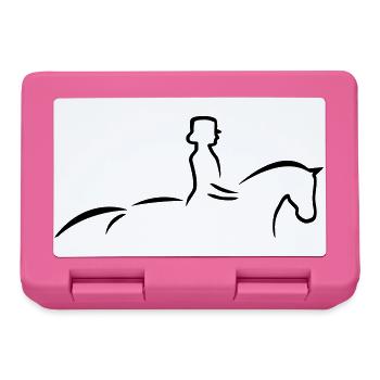 6061912 121420594 dressage horse2 ai - Lunchbox - pink - Front