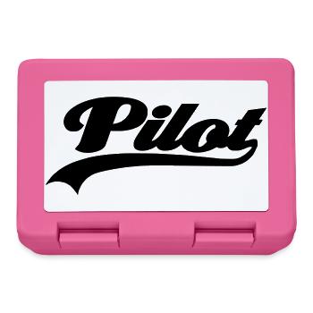 pilot - Brotdose - Pink - Vorne