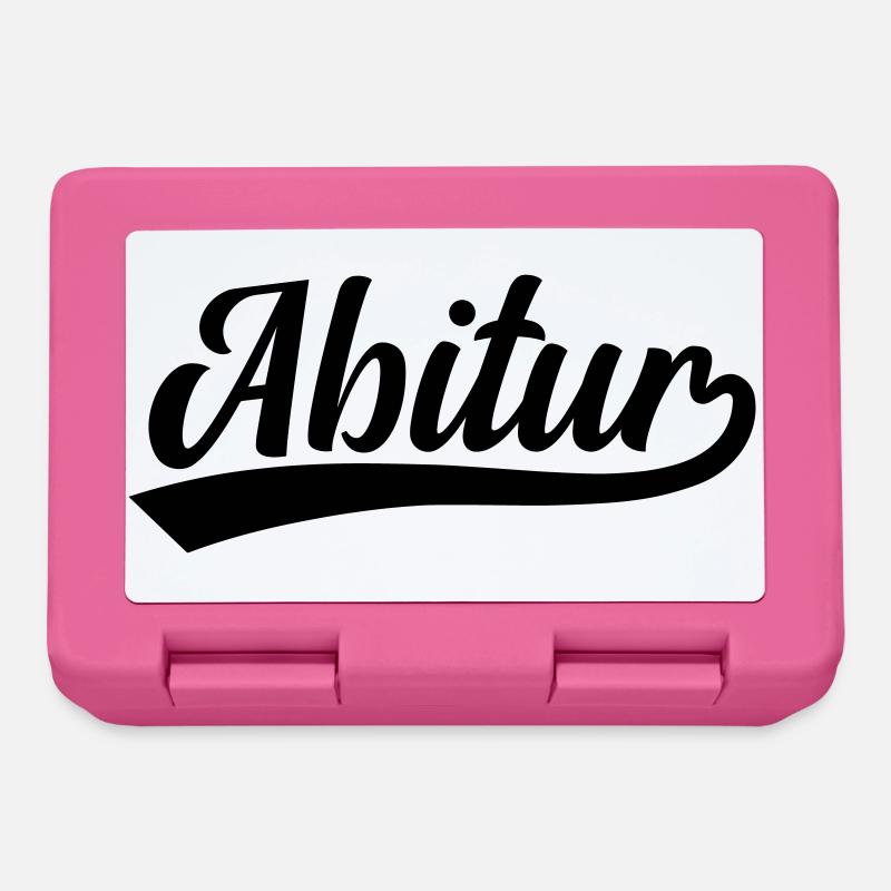 Abitur Abi - Brotdose - Pink