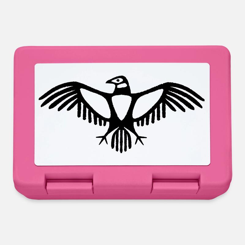 Emblème Condor - Boîte à goûter - rose