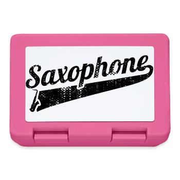 Saxophone - Lunchbox - pink - Front