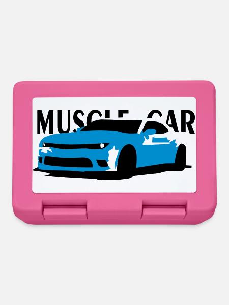 MuscleCar - Brotdose - Pink