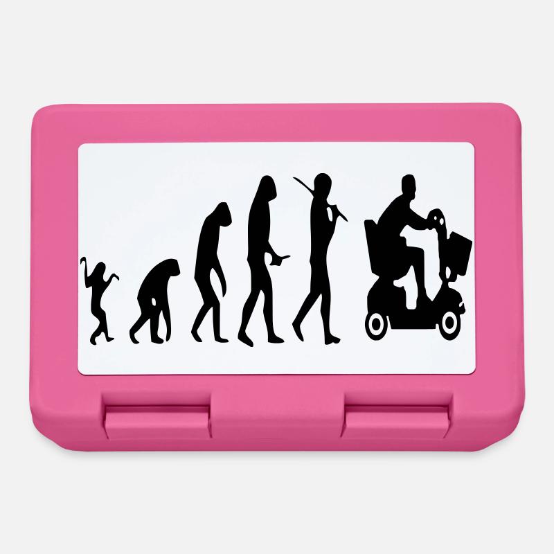 Mobility scooter evolution of disabled people # - Lunchbox - pink