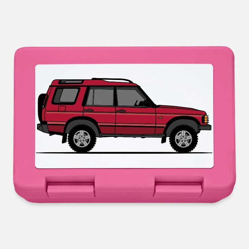 Discovery 2 Red - Lunchbox - pink