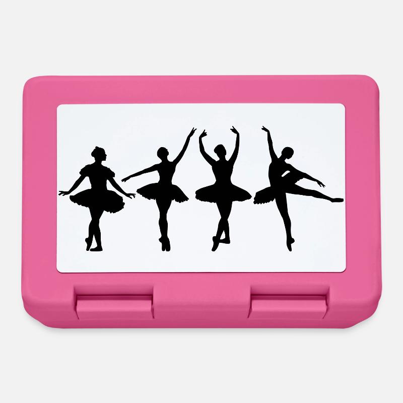 Danse de ballet - Boîte à goûter - rose