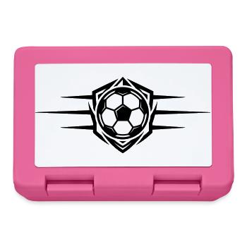 Soccer Icon - Lunchbox - pink - Front