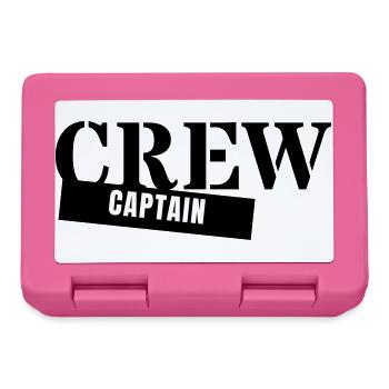 Capitaine d’équipage - Capitaine, Chef de groupe - Boîte à goûter - rose - Devant