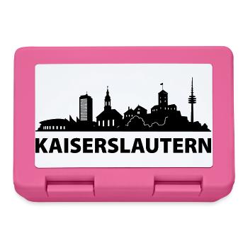 Kaiserslautern Skyline - Brotdose - Pink - Vorne