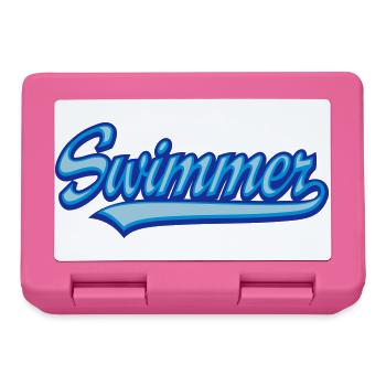 Swimmer - Lunchbox - pink - Front