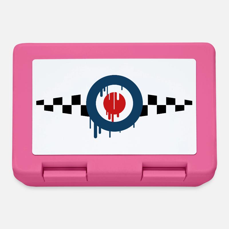 Mod Target skashirts - Lunchbox - pink