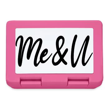 Me and you - Lunchbox - pink - Front