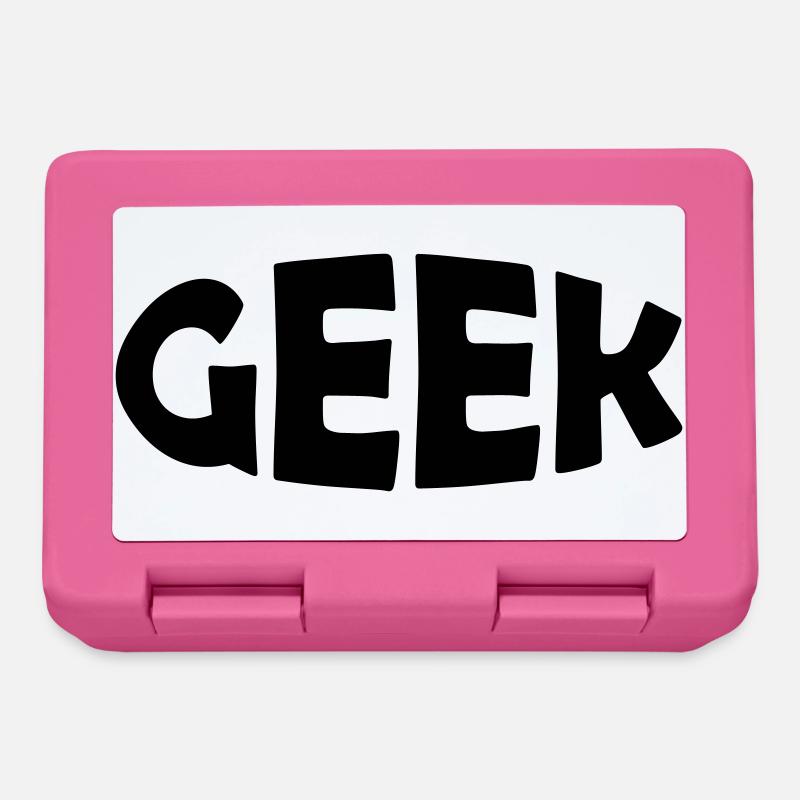 Geek - Lunchbox - pink