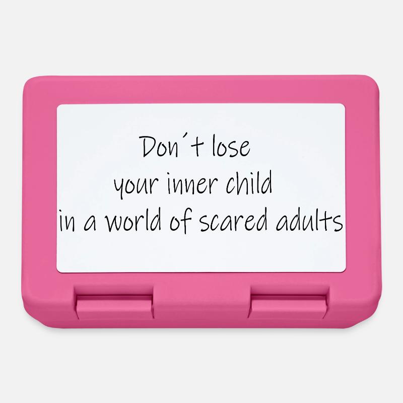 Dont lose your inner child - Brotdose - Pink