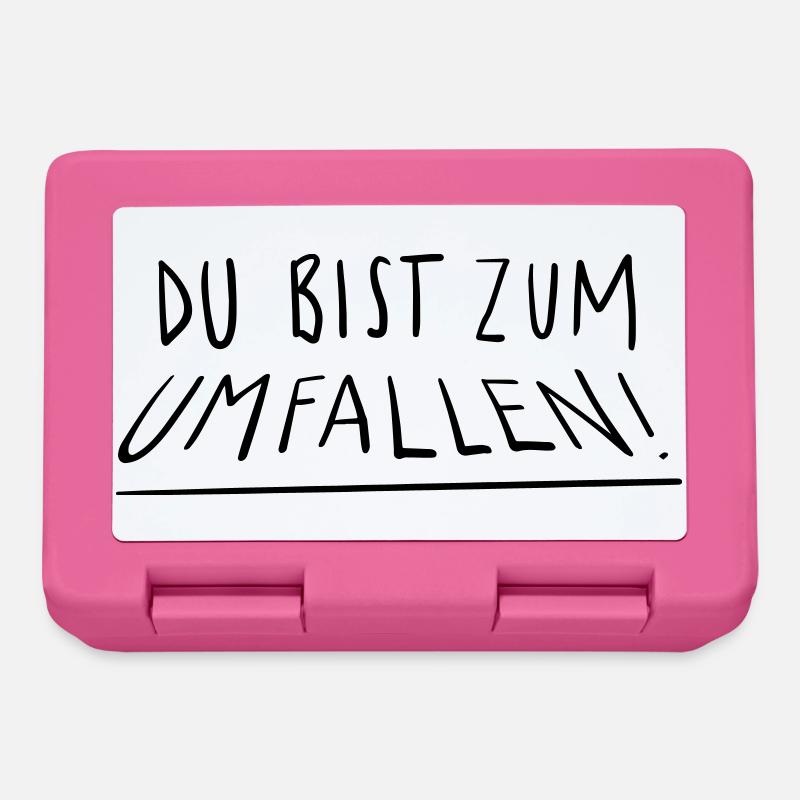 You're going to fall - Lunchbox - pink