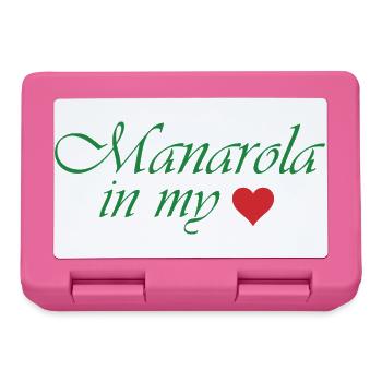 Manarola in my Heart  - Lunchbox - pink - Front