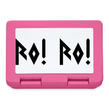 Ruhe! Ruhe! – Norwegischer Wikinger - Brotdose - Pink - Vorne