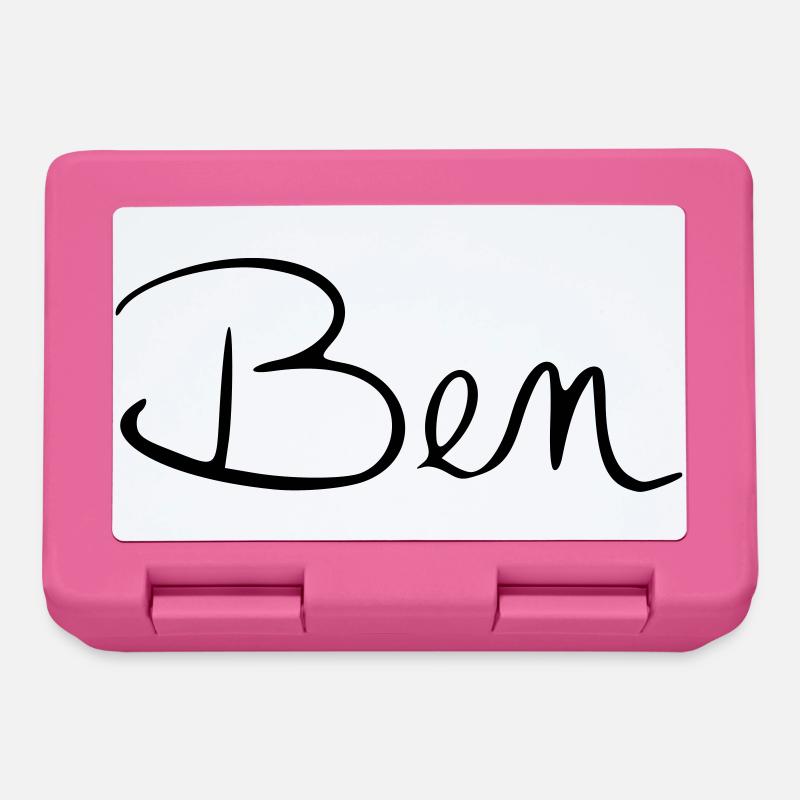 Ben - Boîte à goûter - rose