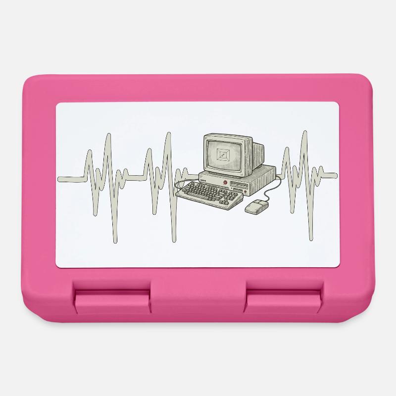 Ordinateur Heartbeat - Boîte à goûter - rose