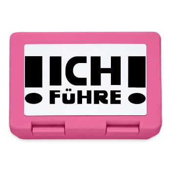 I lead - Lunchbox - pink - Front
