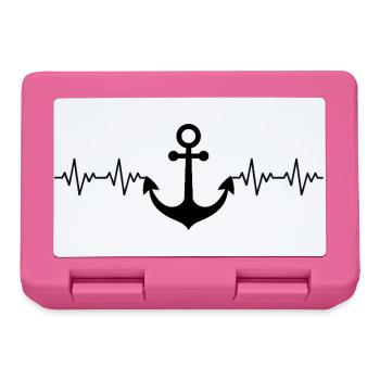 Anker Kapitän Captain EKG - Brotdose - Pink - Vorne