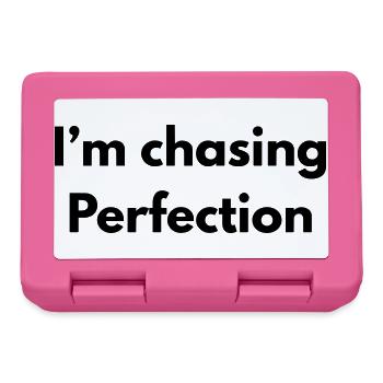 Im chasing perfection - Lunchbox - pink - Front