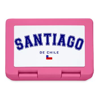 Santiago de Chile Shirt | College Look - Brotdose - Pink - Vorne