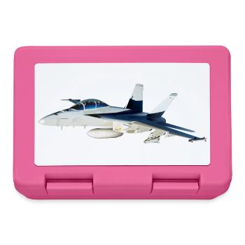 F/A-18 Super Hornet | F 18 | F18 | F/A18 | Hornet - Lunchbox - pink - Front