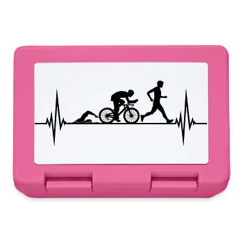 Heartbeat Sport Triathlon - Lunchbox - pink - Front