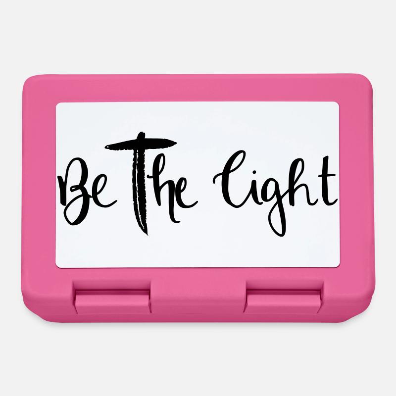 be the light - Lunchbox - pink