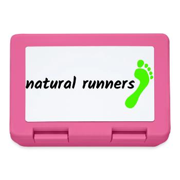 barfuß natural runners 2023 1-zeilig landscape - Brotdose - Pink - Vorne