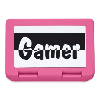 Gamer - Brotdose - Pink - Vorne