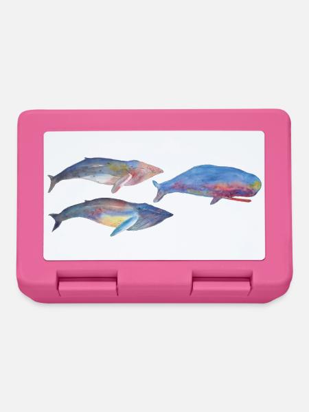 Wale Panorama Becher - Brotdose - Pink