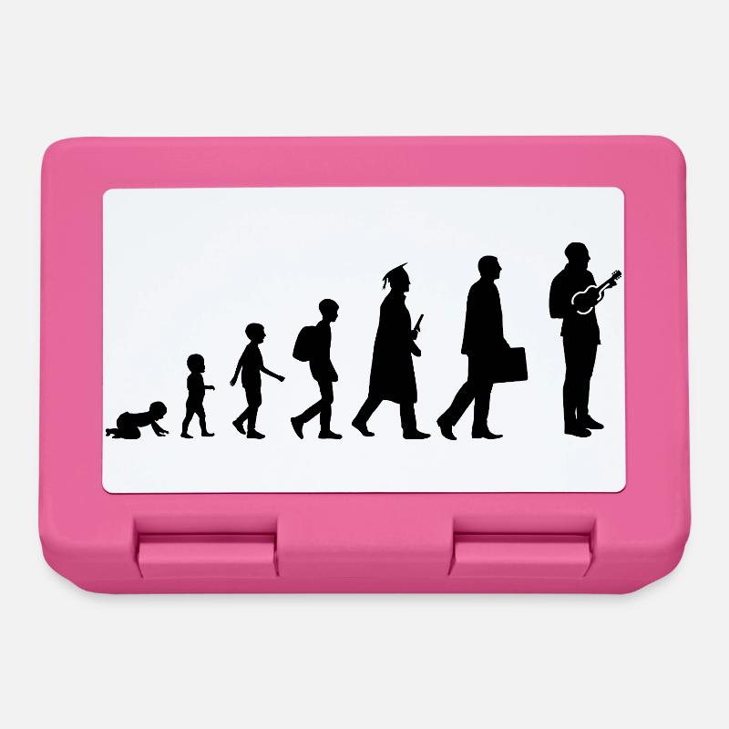 Entwicklung eines Ukulele Spielers - Brotdose - Pink