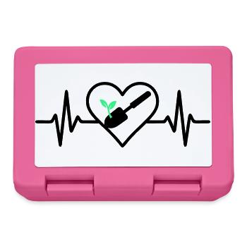 Herz Gärtnerei – Love of Nature - Lunchbox - pink - Front