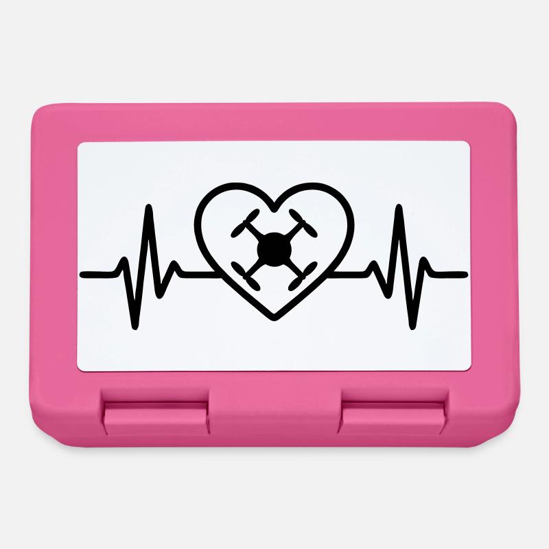 Quadricoptère Heart Drone - Boîte à goûter - rose