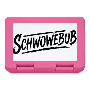 Banater Schwaben | Schwowebub | Tradition - Brotdose - Pink - Vorne