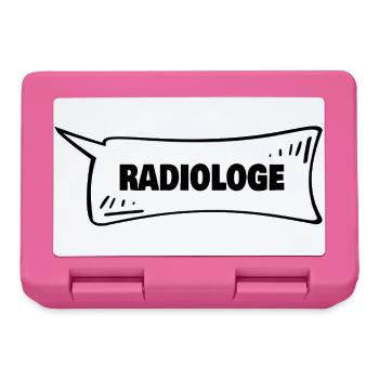 Radiologe - Brotdose - Pink - Vorne