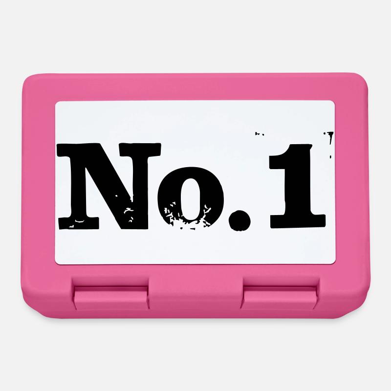 No. 1 - Nummer 1 - Brotdose - Pink