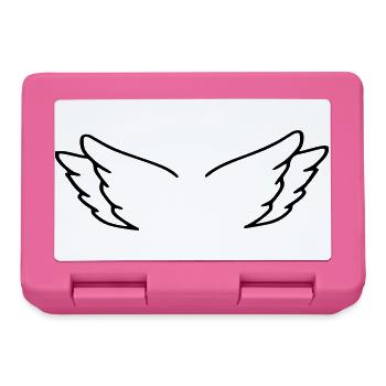 Angel Wings - Lunchbox - pink - Front