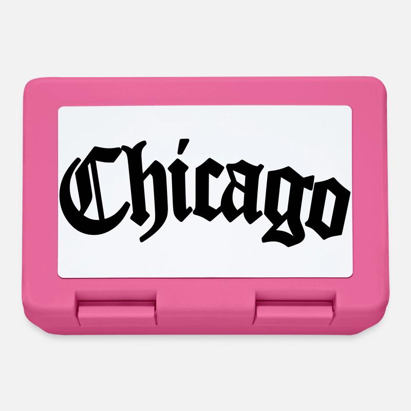 Chicago - Boîte à goûter - rose
