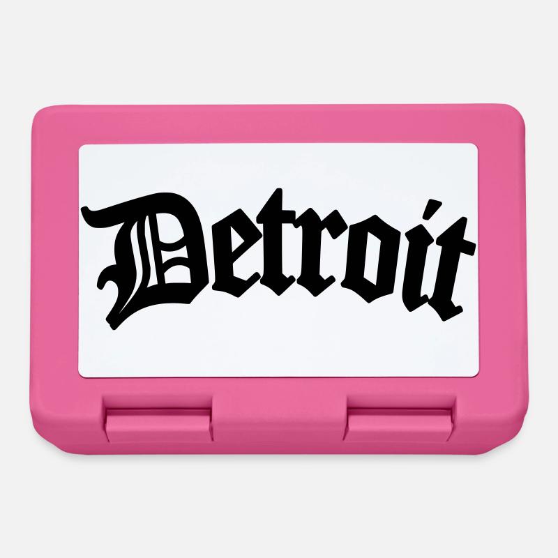 Detroit - Boîte à goûter - rose