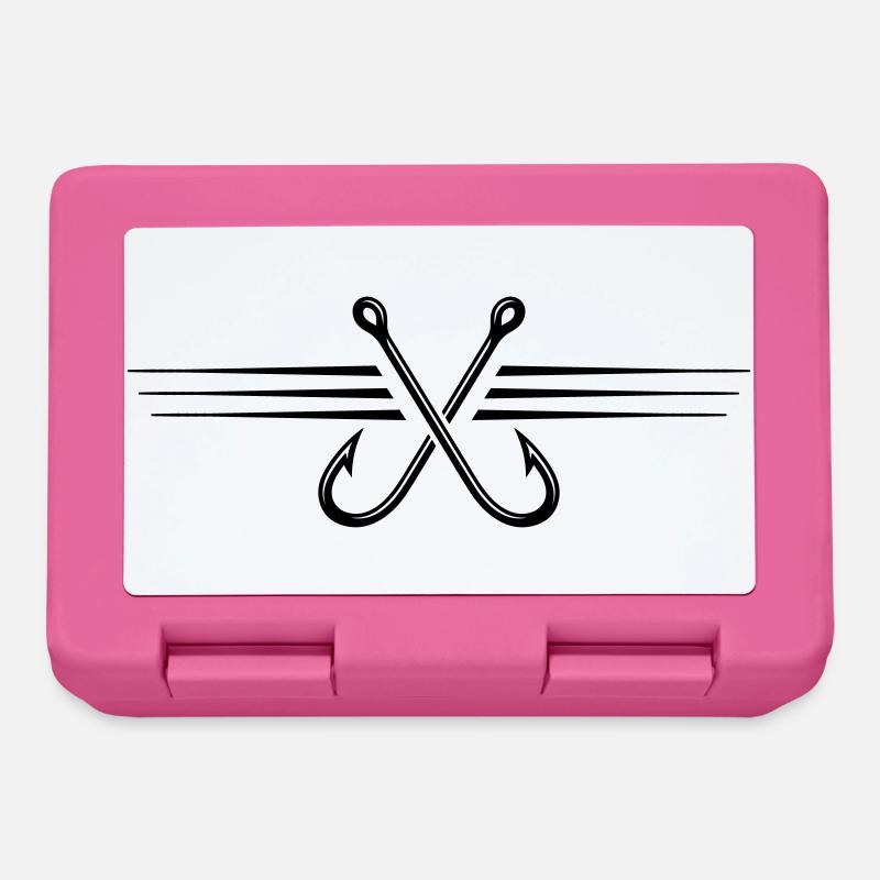 Fish hook icon - Lunchbox - pink