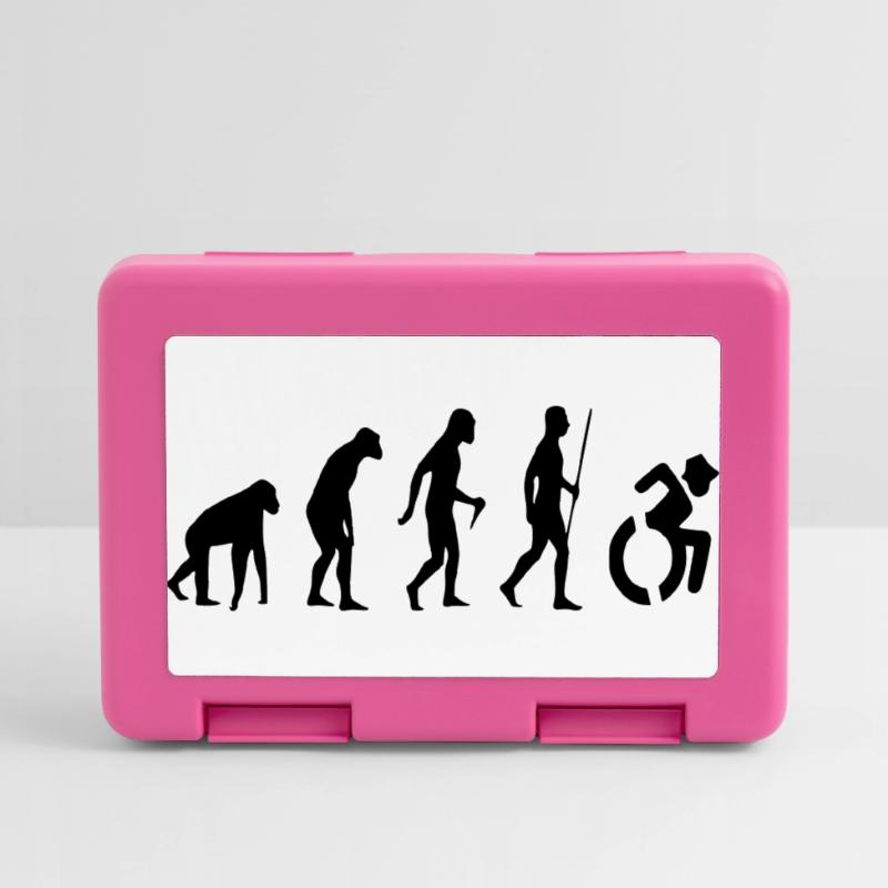 Evolution Rollstuhl. Die Rollstuhl-Evolution * Brotdose