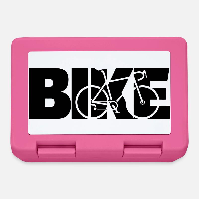 Fahrrad Rennrad - Brotdose - Pink