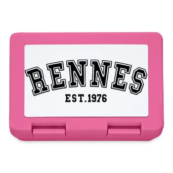Rennes Est. 1976 - Lunchbox - pink - Front