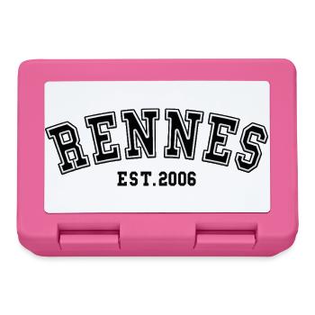 Rennes Est. 2006 - Lunchbox - pink - Front