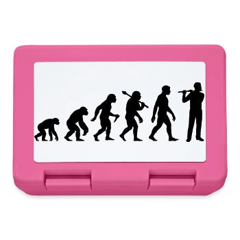 Querflöten Evolution Für Flötisten - Brotdose - Pink - Vorne
